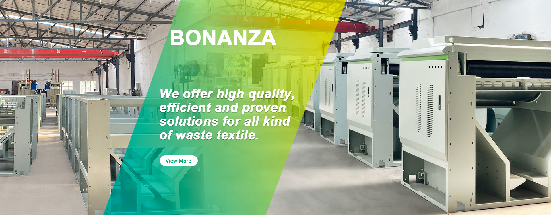 Dingzhen Offer high- quality waste textile Solutions