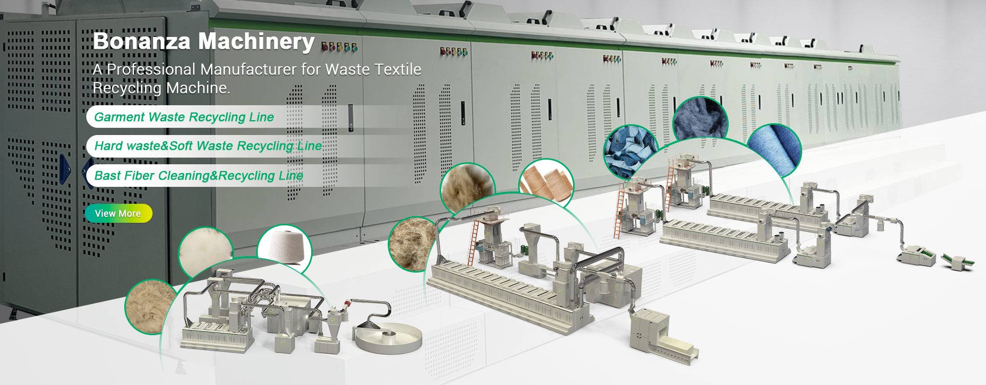 Professional Manufacturer for Waste Textile Recycling Machine